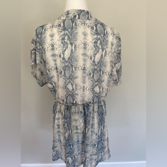 VERONICA M. Snakeskin Tunic Mini Dress - Picture 5 of 9